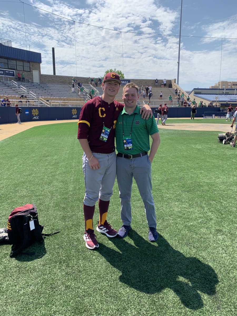 ‘18 alums Ryan Palmblad and Brian Papiernik met up in today’s NCAA Regional game. #WeAreBR