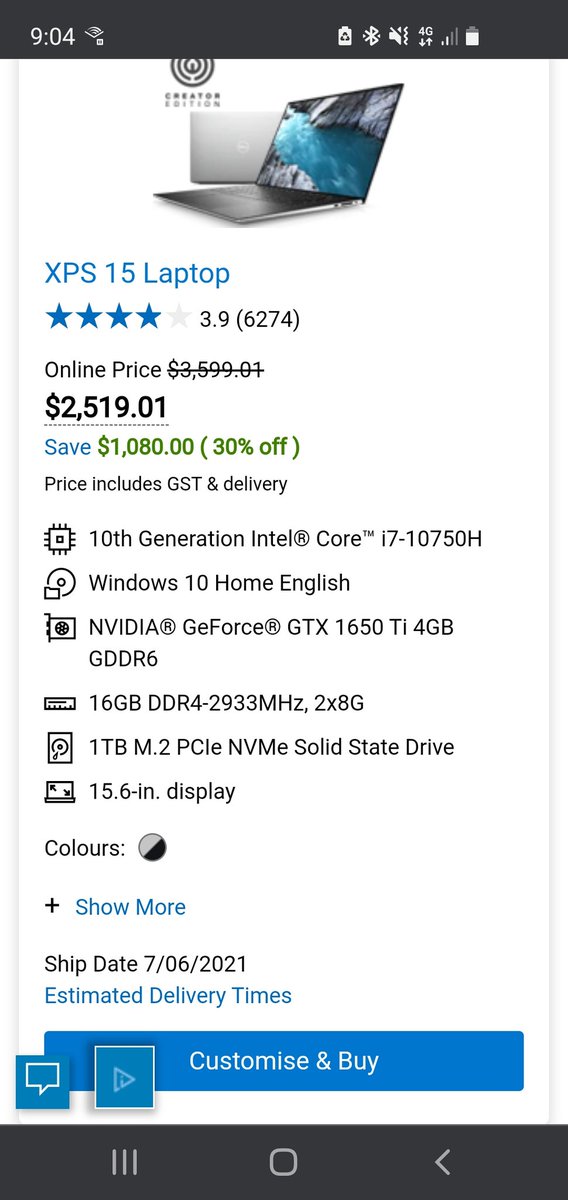Thomas_A_Hansen's tweet photo. @Dell False advertising!

Ship date changed after purchase to be over a month?

Comon Dell, your products are awesome. Step up your game https://t.co/oHJHTKmGG8