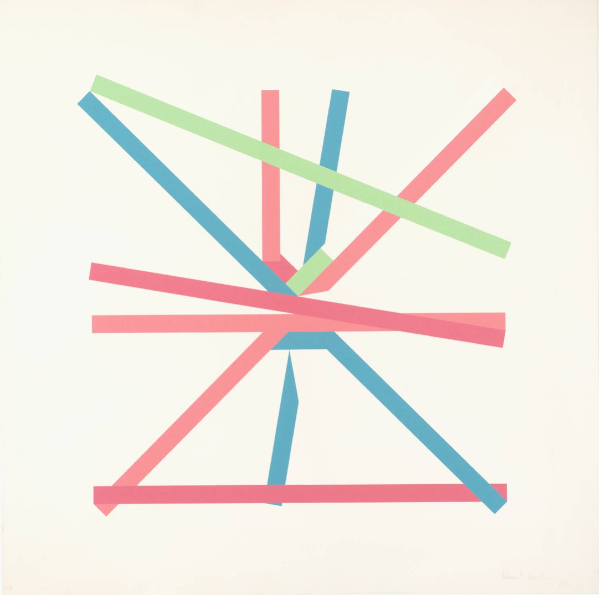 TateArtBot's tweet photo. Kenneth Martin, Rotation ‘Frankfurt’ II, 1977 https://t.co/vE21PRfvW8 #tatemuseum #kennethmartin https://t.co/zwYq9jNaxW