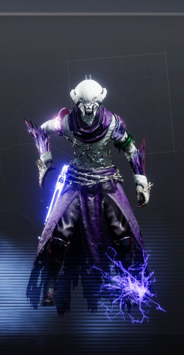R0S3_MUSIC's tweet photo. @Bungie The VVytch Hunter.

Her only desire in life is to eradicate the Hive after they murdered her only love in the universe. Dead set on revenge she has succumbed to the Darkness and uses her newly found stasis powers to freeze Hive targets and force them to watch as their broods die. https://t.co/kySsJ5R35R