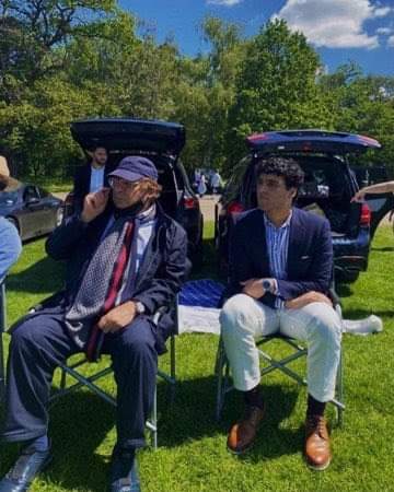 ARmalik007's tweet photo. Nothing like watching Polo at Cambridge in British summers that too with one grand son playing and the other sitting on the side, 

Mian Nawaz Sharif Sb that's the best you could expect from life,keep enjoying ⁦@MaryamNSharif⁩ #NawazSharif https://t.co/O33Z2meWv6