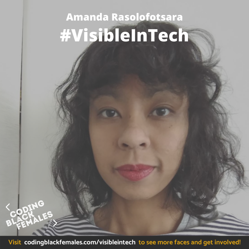 codingblackfems's tweet photo. Meet  @AmAtcrossroad5

Amanda got interested in tech by working on the reform of the GDPR and in coding while working in cybersecurity. She’s now a FullStack developer and has recently graduated from CodeOp’s Bootcamp.

#VisibleInTech #WomenInTech #BlackTechTwitter https://t.co/JaBx3lHzYY