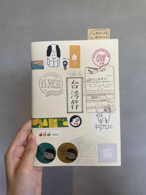 まがり書房さんにはイベント期間中、台湾の旅行ノートや阪急電車でのスケッチなど置かせていただいてます。 