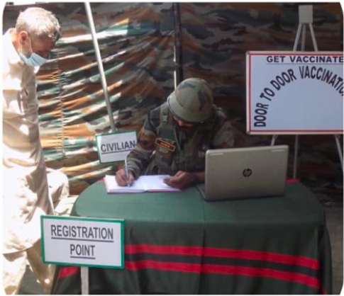 ncsad72's tweet photo. Indian Army continues its Vaccination Effort, Door to Door campaign for elderly persons and over 45 yrs in Saujiyan Sect, Poonch,  97% vaccinated above 45 yrs,  @adgpi @NorthernComd_IA  #JammuAndKashmir #JammuKashmir @proudhampur https://t.co/CwAmfv3SMn