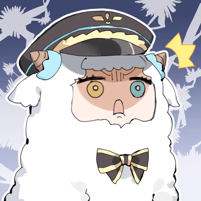 #めあArt 
🍥❤️🐱🐏! 