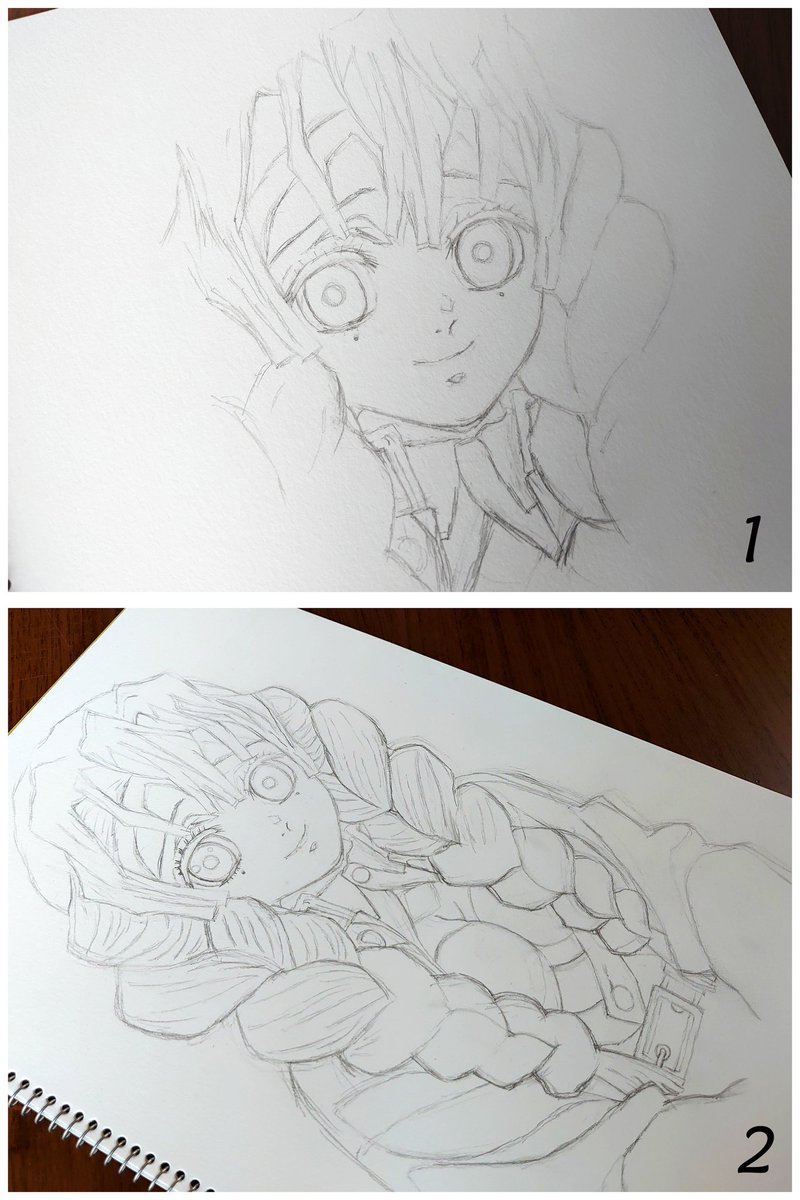 描き途中を出せなかったので 載せておきます 1 下描き シャーペン 2 下描 ゴー イット アローンの漫画 描き途中を出せなかったので 載せておきます 1 下描き シャーペン 2 下描 ゴー イット アローンの漫画