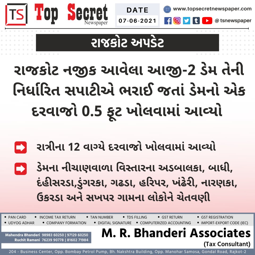 #tsnewspaper #topsecretnewspaper #gujarat #rajkot #aajidam