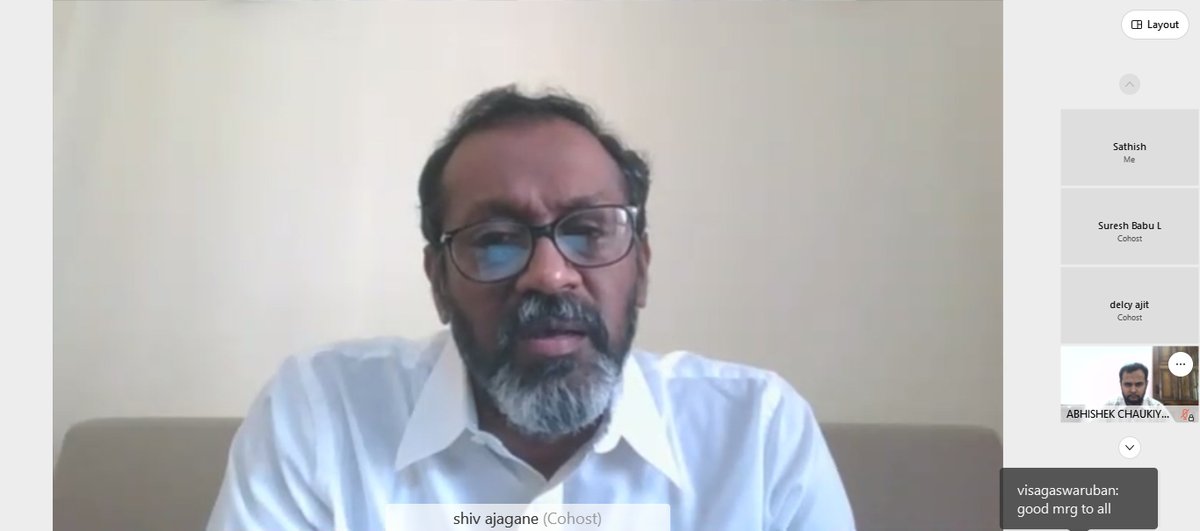ictacademyindia's tweet photo. Live now. The launch of "Rural Educators Empowerment Program", a CSR initiative of ICT Academy and Atos Syntel Prayas Foundation.
#ICTAcademyIndia #SPrayas #CDTT #OnlineTeachingCourse #DigitalTeachingTechniques #CertificateCourses #TeachingCourse @Atos_Syntel https://t.co/CjCHXDbsuF
