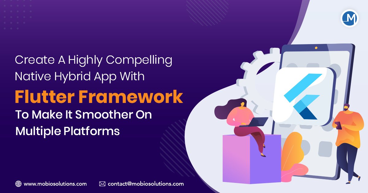 nhraval's tweet image. Create a highly compelling native hybrid app with Flutter Framework to make it smoother on multiple platforms.
Stay tuned for more technology updates!
ow.ly/gLGP50DjCjY
#flutter #flutterappdevelopment #flutterframework #mobiosolutions