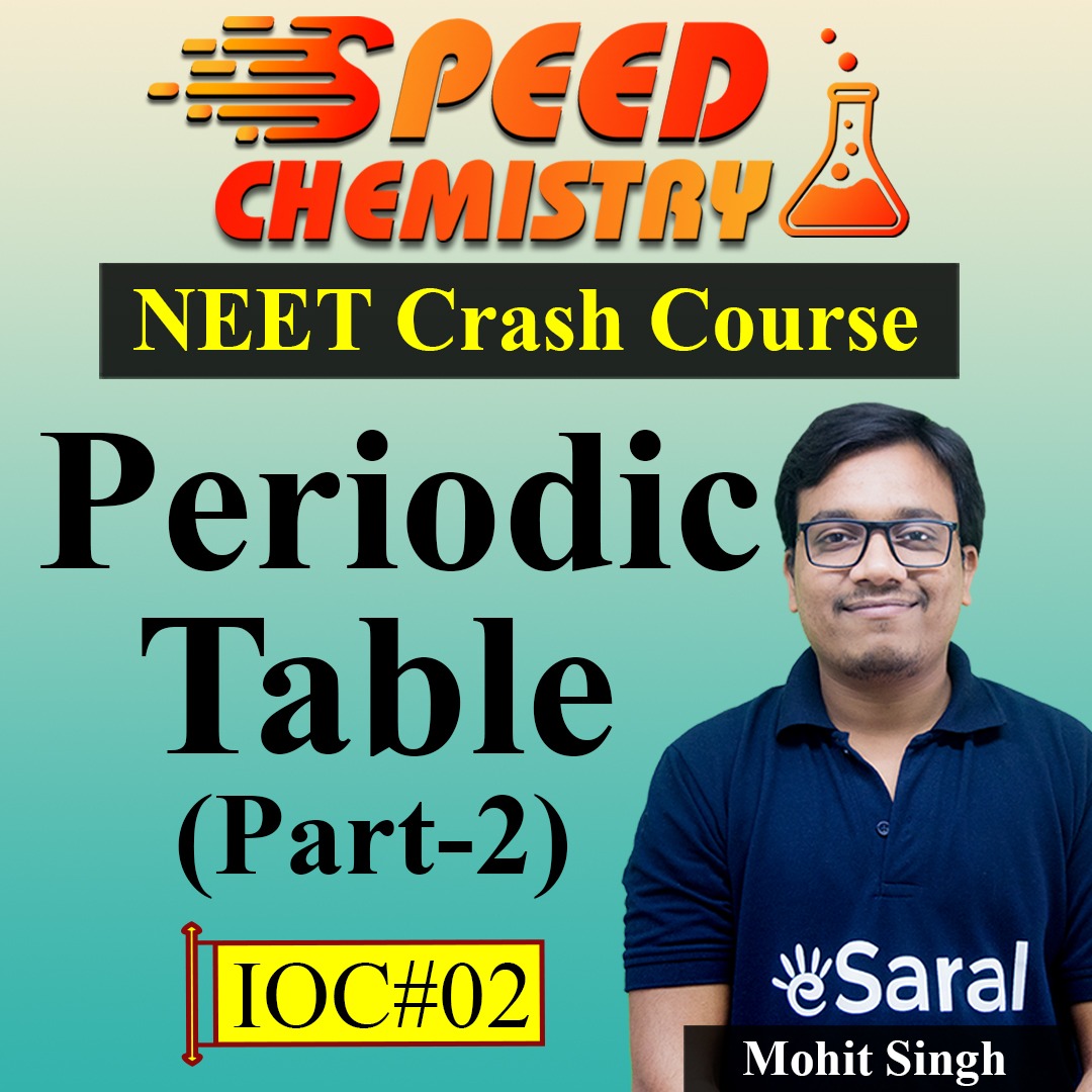 eSaral_learning's tweet photo. Watch LIVE NOW🎯
https://t.co/Ufz2vvh6fQ
👉Speed Chemistry for NEET aspirants!!
👉Topic- Periodic Table, Part-2
To download the sessions pdfs and get PYQs add the course:
https://t.co/fApqMgaal5
#esaral_learning #saralpadhai #KotaFaculty #NEET #NEETRevisionCourse #youtubeseries https://t.co/tjtlg91JeA