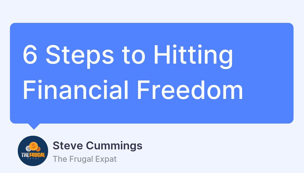 thefrugalexpat1's tweet photo. After financial freedom, you have opportunities to invest for your children, your community, and other people within your network.
Read more 👉 https://t.co/mi3xNtuzF2
#FinancialFreedom #LowInterestRates #LowCostIndexFunds #LiquidNetWorth https://t.co/bqPUx89vvm