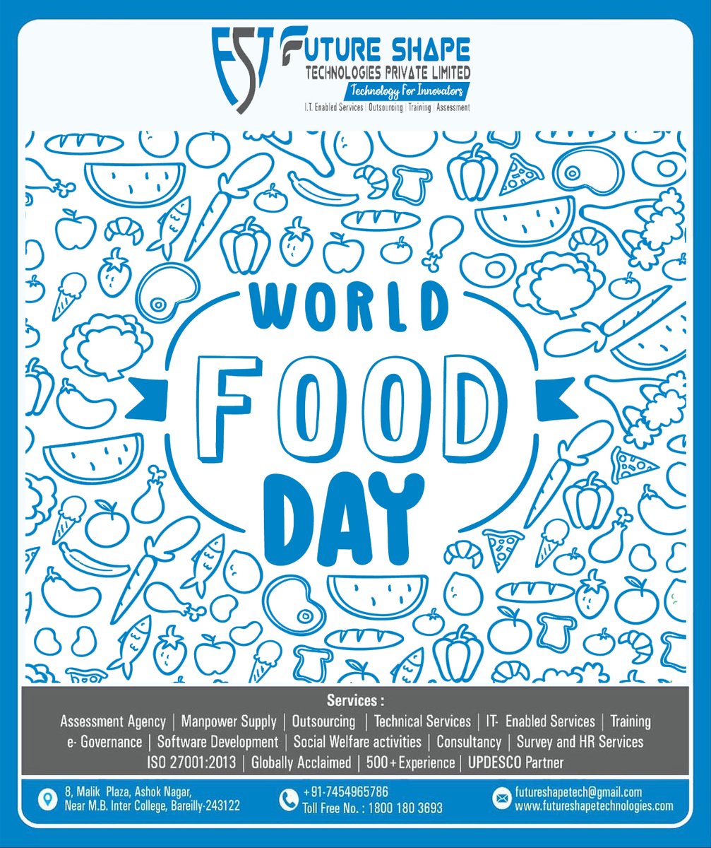 With #food coming from different sources, we may not really know how healthy or safe it is. 
Wishing you a very #HappyWorldFoodSafetyDay.