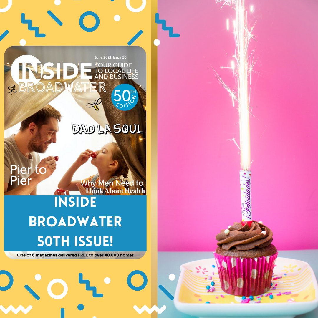 InsideMagazines's tweet photo. 50th issue! That is 4 years of hard work and dedication to the Broadwater community which truly rewarding, enriching and tons of fun!
Here's to another 50 issues - at least!
#insidemagazines #birthday #50thissue #edition #worthingmagazine #worthing #community #celebration https://t.co/YFvW5BvvBz