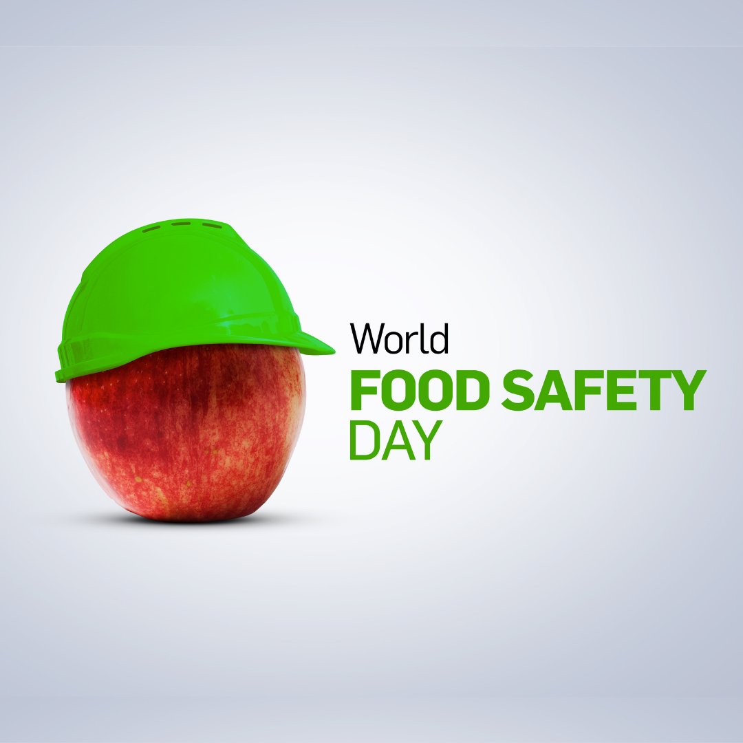 This year’s theme for #WorldFoodSafetyDay is “Safe Food today for a Healthy tomorrow”. Food safety is a shared responsibility. Shout out to everyone who works hard to keep the products safe and healthy!