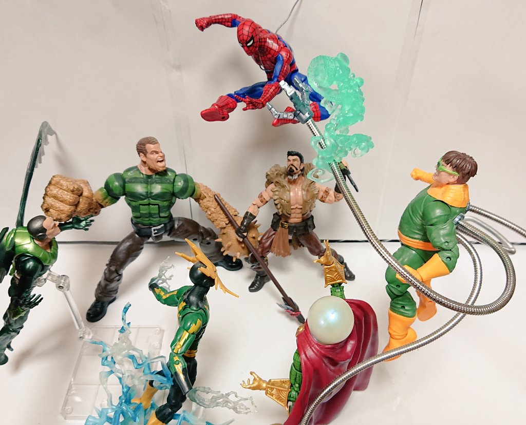 マーベルレジェンド シニスターシックス セット ハズブロ マーベルレジェンド 3.75インチ アクションフィギュア 7体