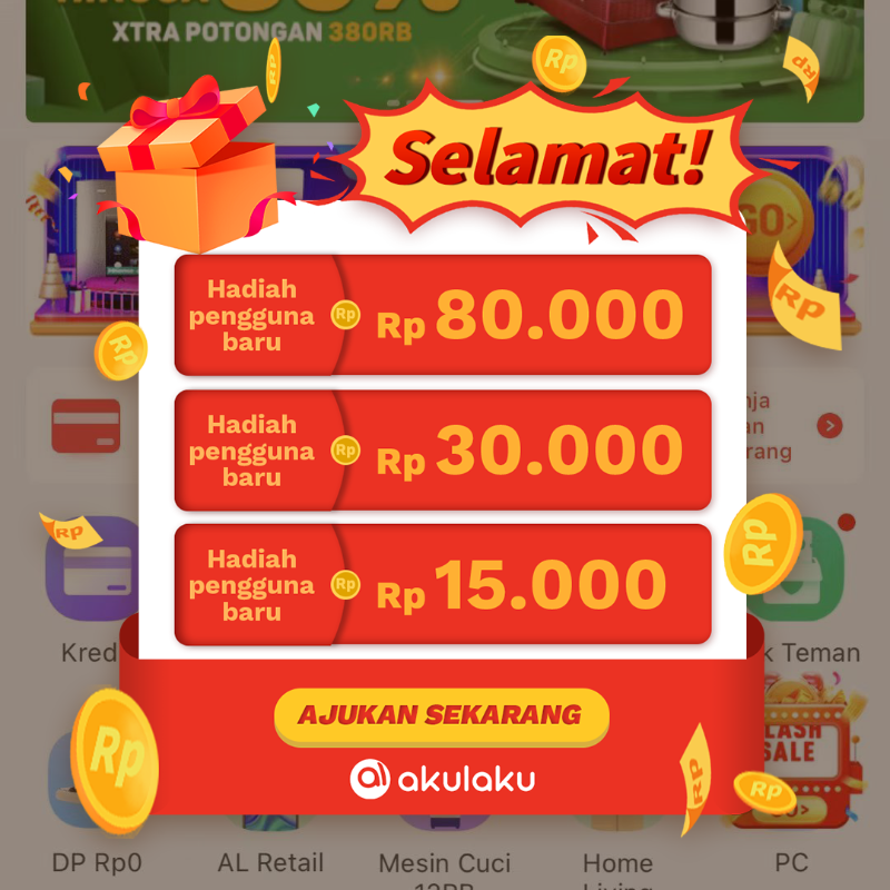 akulakuID's tweet photo. 🔥 Flash Sale terbatas! 😍DP mulai 0rb. Bebas ongkir min. pembelian 5rb. 💖Beli 1 dapat 5. Diskon habis-habisan!
