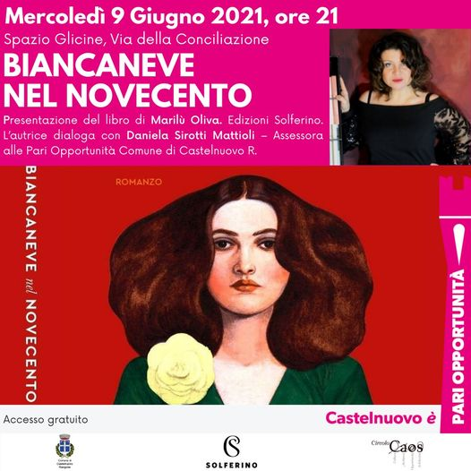 Mercoledì ricominciano le presentazioni dal vivo. Evviva!