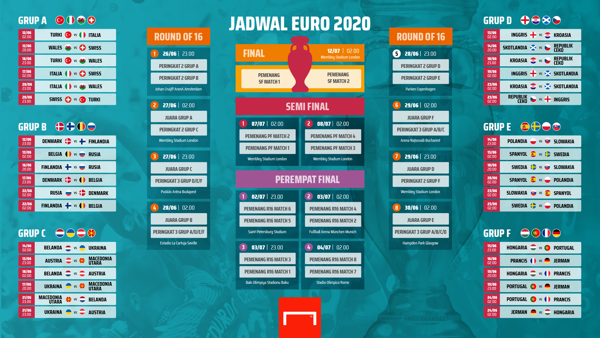 Goal Indonesia Sebentar Lagi Piala Eropa Sebulan Penuh Kita Berpesta Bola Jadwal Euro Jangan Lupa Sambut Dengan Semangat Menyala Euro T Co I3z6yohccf Goal Indonesia Sebentar Lagi Piala Eropa Sebulan Penuh Kita Berpesta Bola Jadwal Euro Jangan Lupa Sambut Dengan Semangat Menyala Euro T Co I3z6yohccf