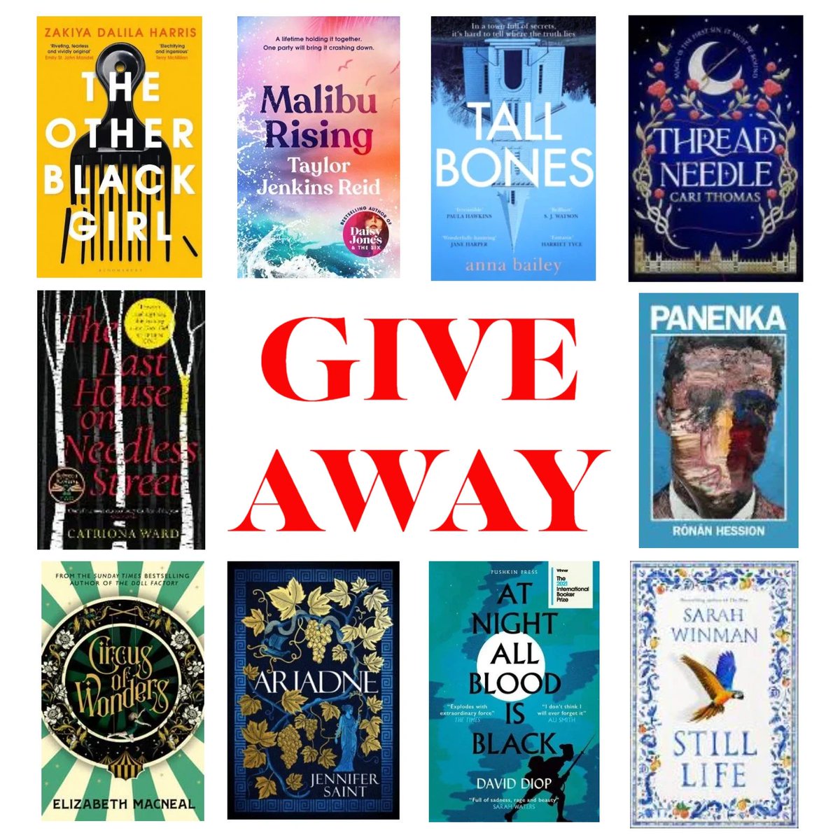 It's Launch Day. theuntidybookshelf.co.uk is now live and full of wonderful books.

**GIVEAWAY**

To celebrate we are giving away 3, yes three, of our featured books (see image)

Just follow &amp; RT for your chance to win

Check out our other social platforms for more chances to win.