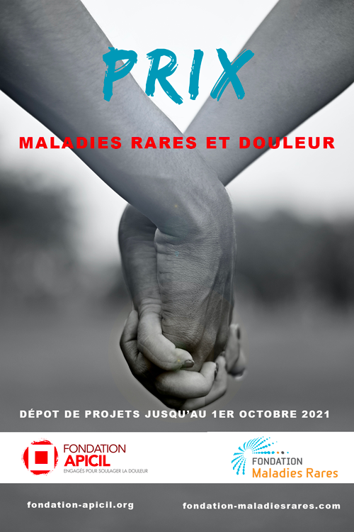fdmaladiesrares's tweet photo. 📣 Lancement du PRIX de la recherche « Maladies Rares et Douleur » d'un montant de 15 000 €.

⭐️ par la @FondationAPICIL &amp; la @fdmaladiesrares 

🗓 Deadline : 1er octobre

👉🏻 Pour en savoir + : https://t.co/0bBiCvuOIm https://t.co/f8Y7NQ64JF