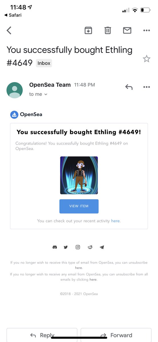 franalations23's tweet photo. New pick up alert 🚨 #Ethling 4649
#nft #nftcollector #nftcommunity #digitalcollectibles https://t.co/CtlSKtle6T