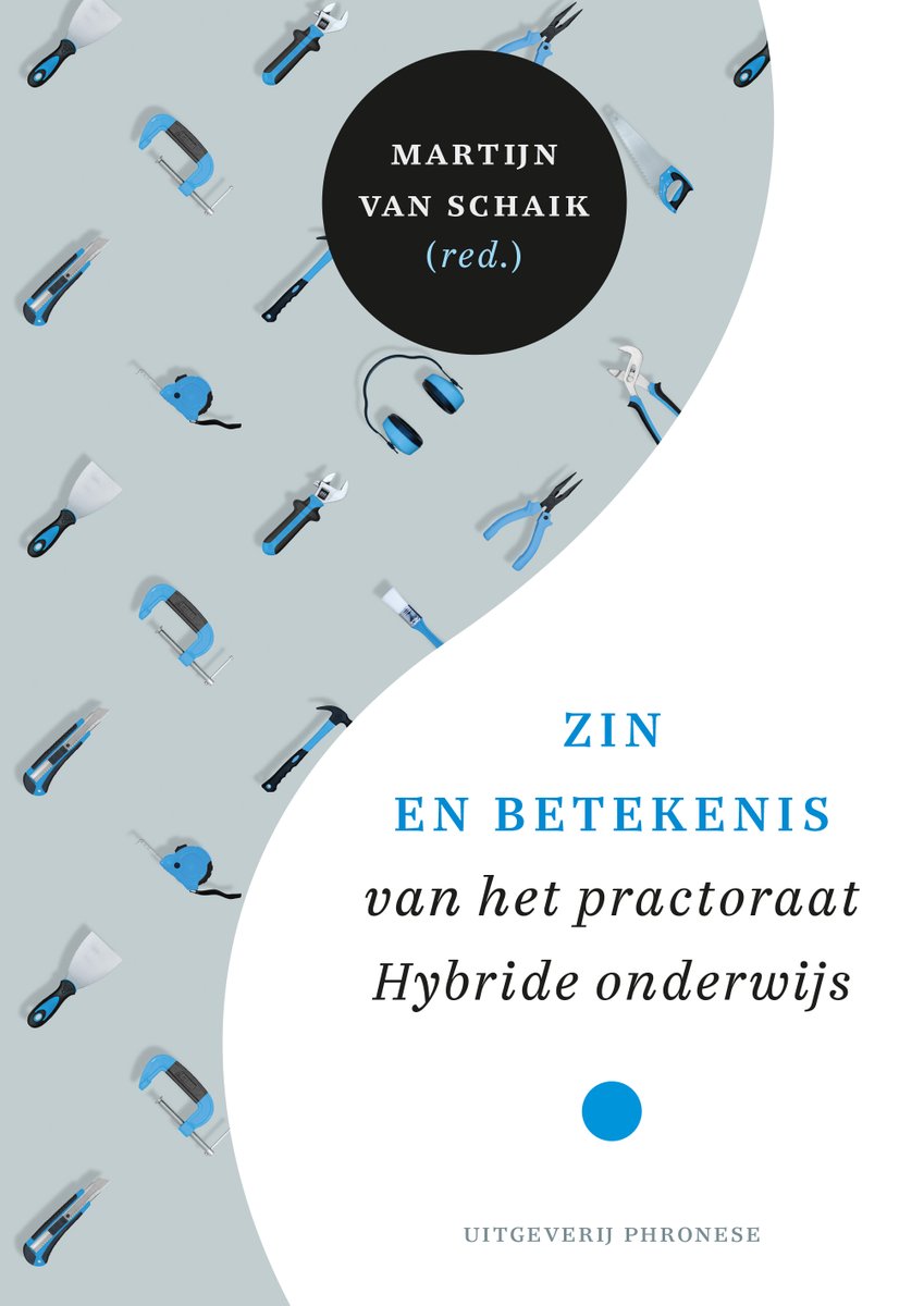 Op 17 juni verschijnt 'Zin en betekenis van het practoraat Hybride Onderwijs' van @mvanmartijn . Nu met korting te reserveren in onze webshop (€ 17,95 i.p.v. € 20,95).  phronese.vrijeboeken.com/book/978949012…
