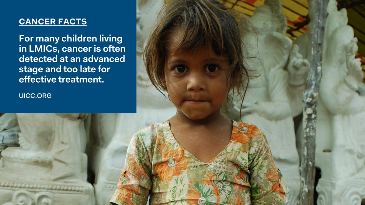 uicc's tweet photo. For many children, particularly in LMICs, #cancer is often detected at an advanced stage and too late for effective treatment. The global equity gap in #cancer care and treatment is a global #publichealth issue that needs to be addressed urgently. 
@UNICEF @CCCLebanon @dinamired https://t.co/ZfbzTc79R6