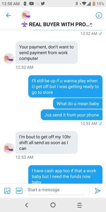 Hate scammers their the worst we had an agreement and he scammed me wow I'm so sick of you fucking scammers