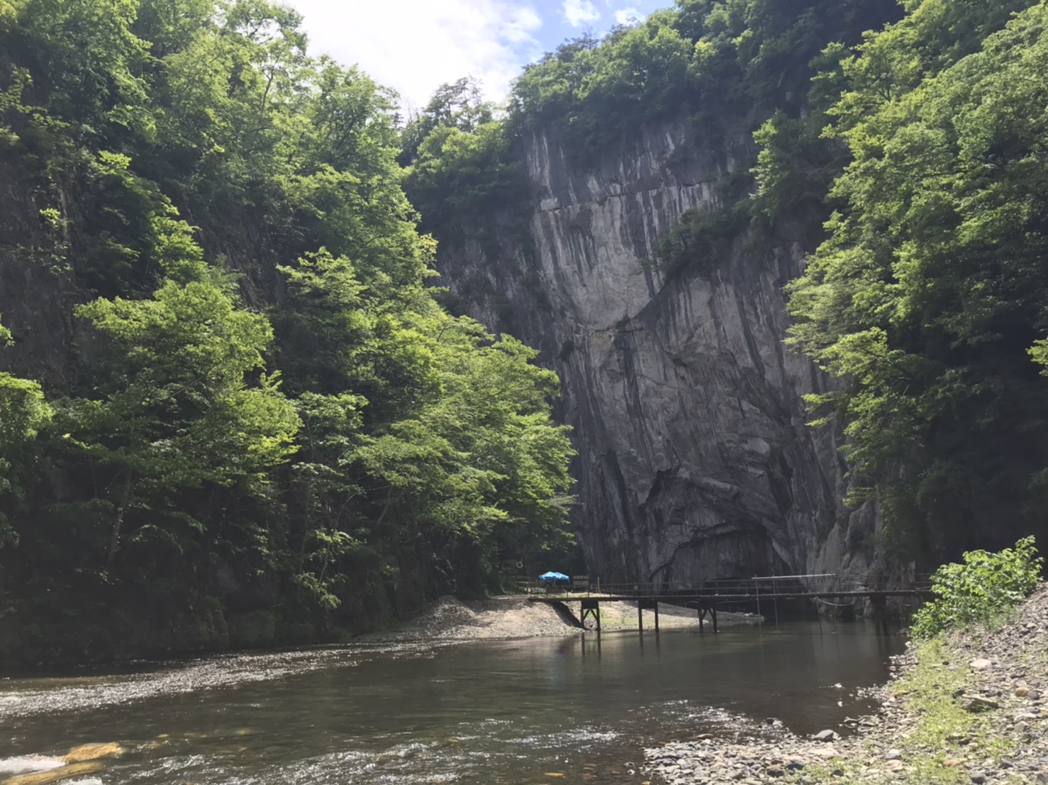 ふくしま街コス 公式 岩と川で撮影 Twitter