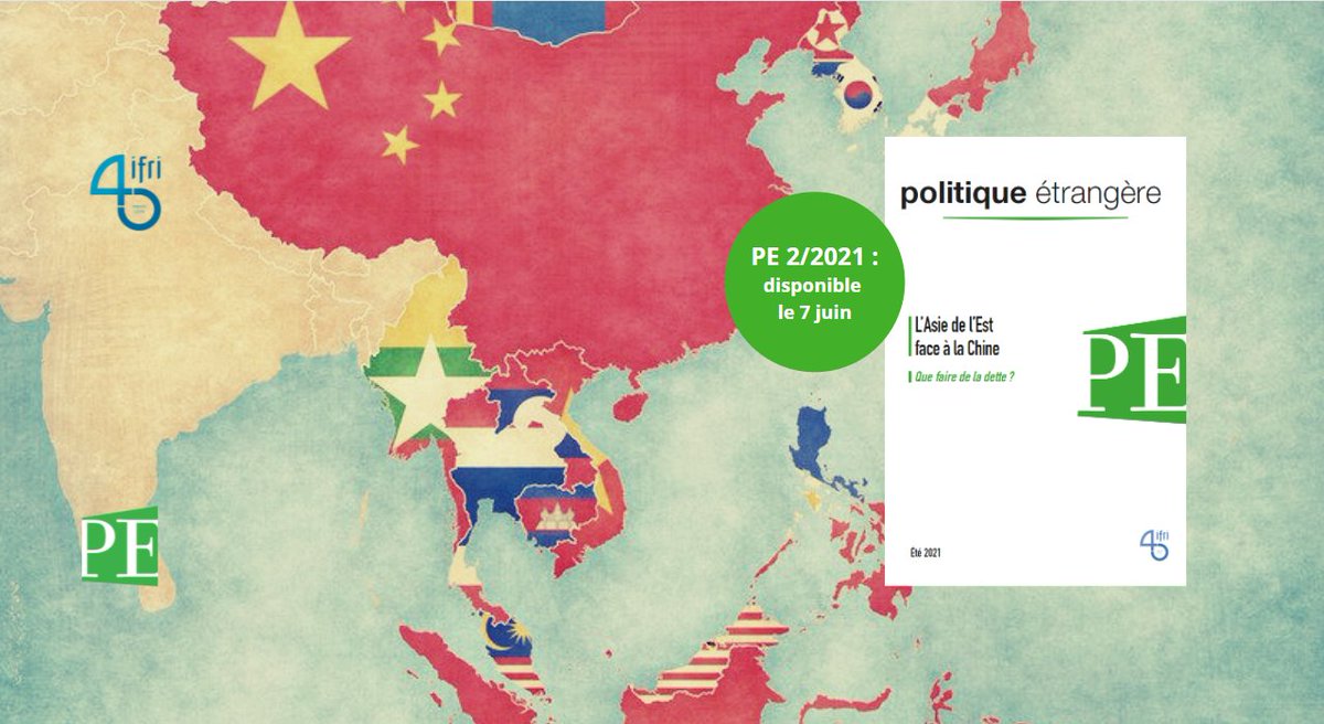 🚨 Le numéro d'été de <a href="/Pol_Etrangere/">Politique étrangère</a> est enfin disponible ! Il consacre notamment un dossier  à la l’#Asie de l’Est face à la #Chine (<a href="/IFRI_asie/">Ifri - Centre Asie</a>), et un Contrechamps à la #dette.  Et comme toujours, de nombreux autres articles viennent éclairer l’actu! ➡ bit.ly/3pEbtqF