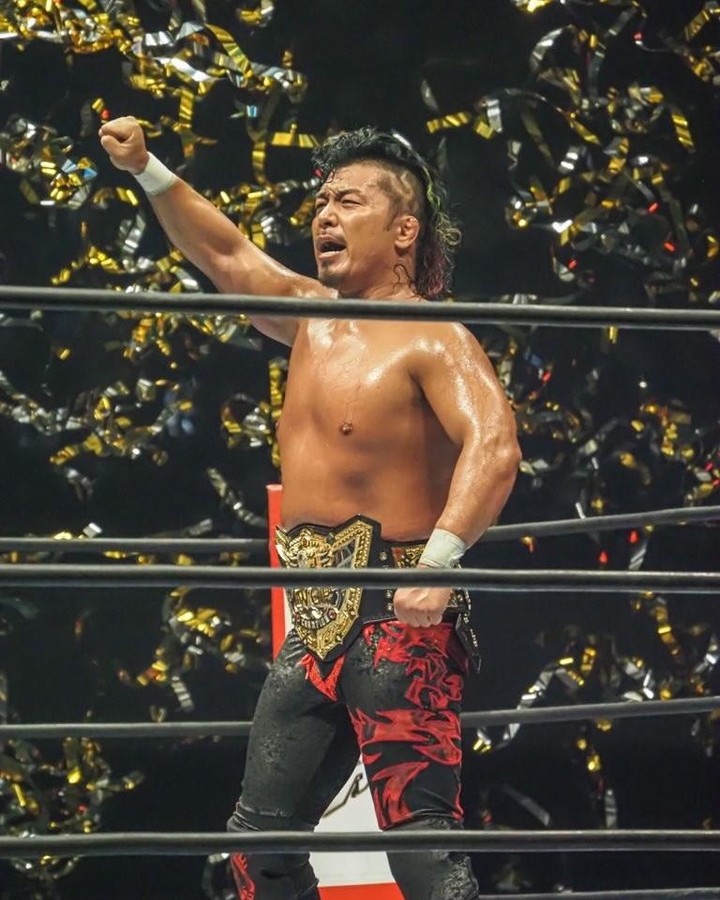 Shingo Takagi nuevo campeón IWGP.