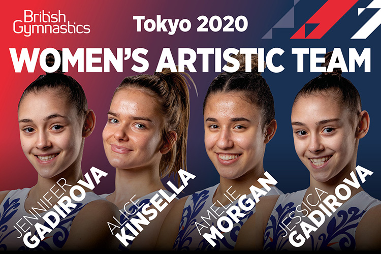 BritGymnastics's tweet image. Here are your women’s @teamgb artistic gymnasts! 

A huge congratulations to all of the gymnasts and coaches on their selection for the Tokyo 2020 Olympic Games!

#Tokyo2020