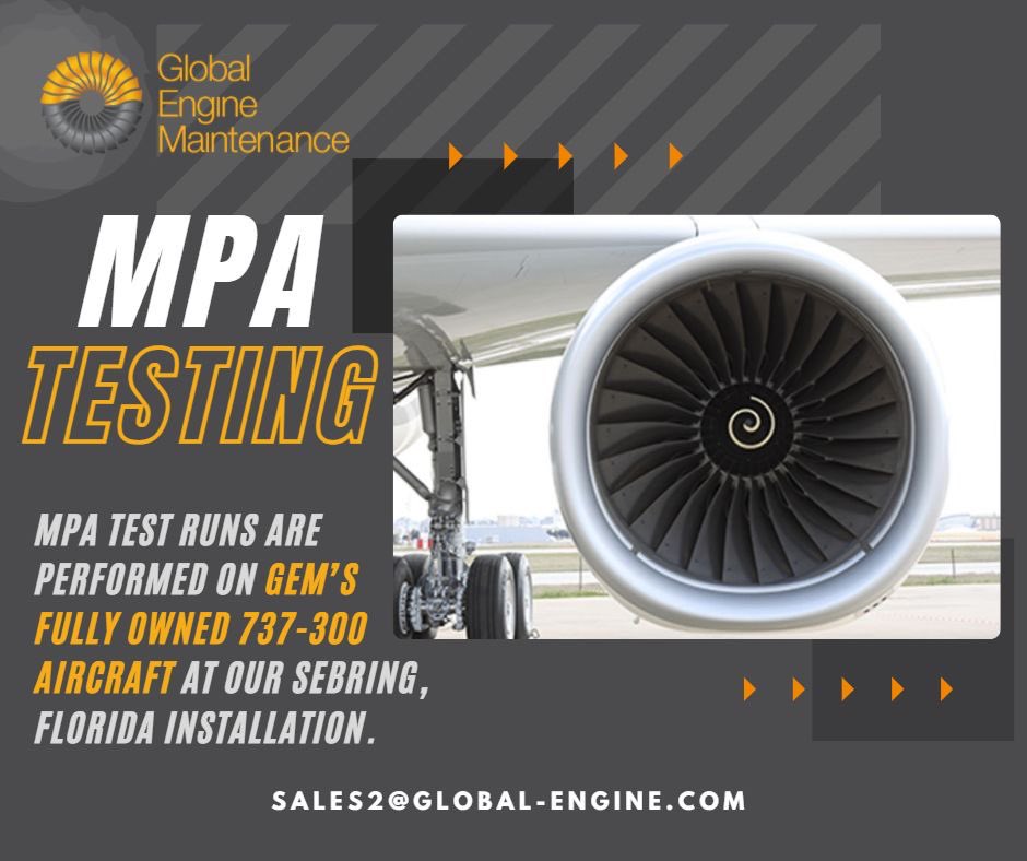 MPA Test Runs are Performed on GEM’s Fully Owned 737-300 Aircraft. Contact Our Team of Experts today ⚙
📩sales2@global-engine.com
......................................
Competitive Pricing / Best Customer Service / Quick Turnarounds
#Aviation #Airlines #Aircraft