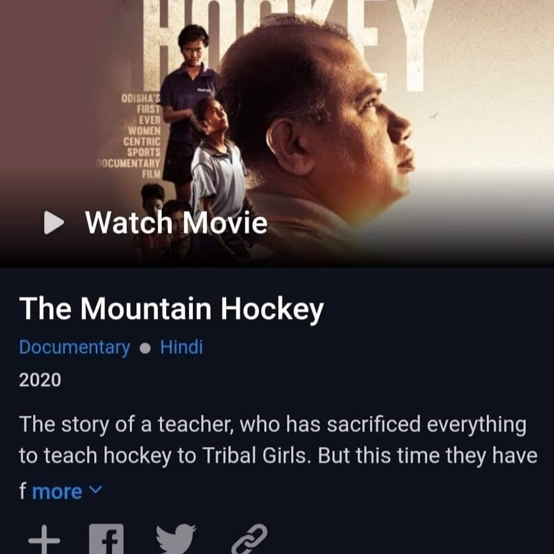 mRamakanta96's tweet photo. Hockey has always been the Pride  of Odisha and A Documentary based on tribal hockey namely "The Mountain Hockey" releasing on Disney Hotstar is "Cherry on top". A Odia Documentary Movie has made it's way to a OTT platform like "Disney Hotstar" is truly remarkable. https://t.co/KpZfzL6hdn
