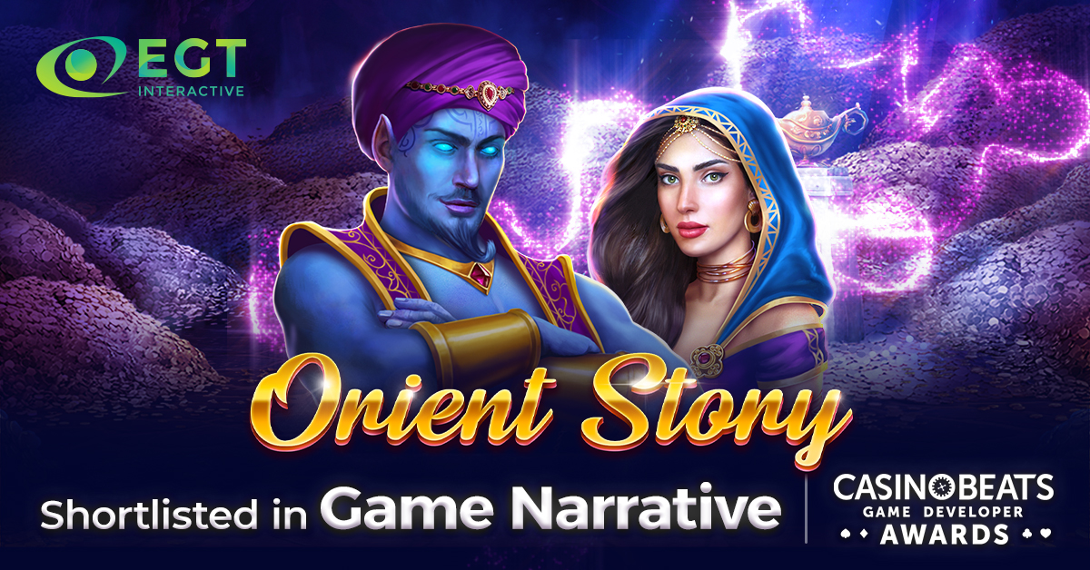 amusnetinteract's tweet photo. EGT Interactive’s captivating Orient Story is nominated in the Game Narrative category and is being recognized for its innovation and creativity!
Read more: https://t.co/6cK2se8j8c
#iGamng #WeMakePeoplePlay #sbcevents #casinobeatsummit https://t.co/Q6jqgqcYQc