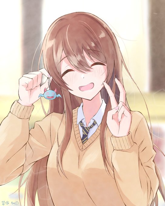 習作その①
にへへ甜花ちゃん✨ 
