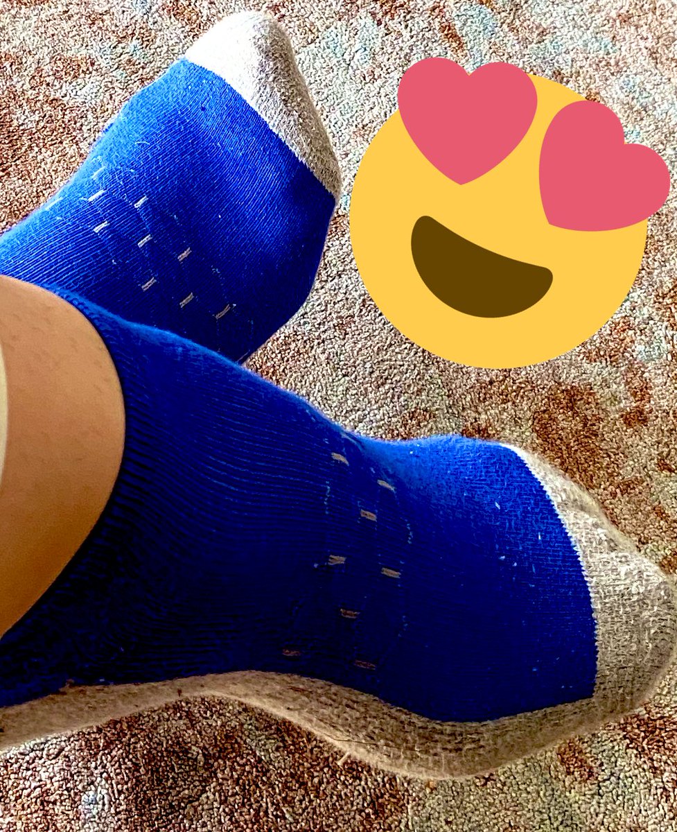AvaThick's tweet photo. Blue Monday... who can cheer me up? 😉 💕 #Sweaty #Feet #BlueMonday https://t.co/z5bcIQPfQQ