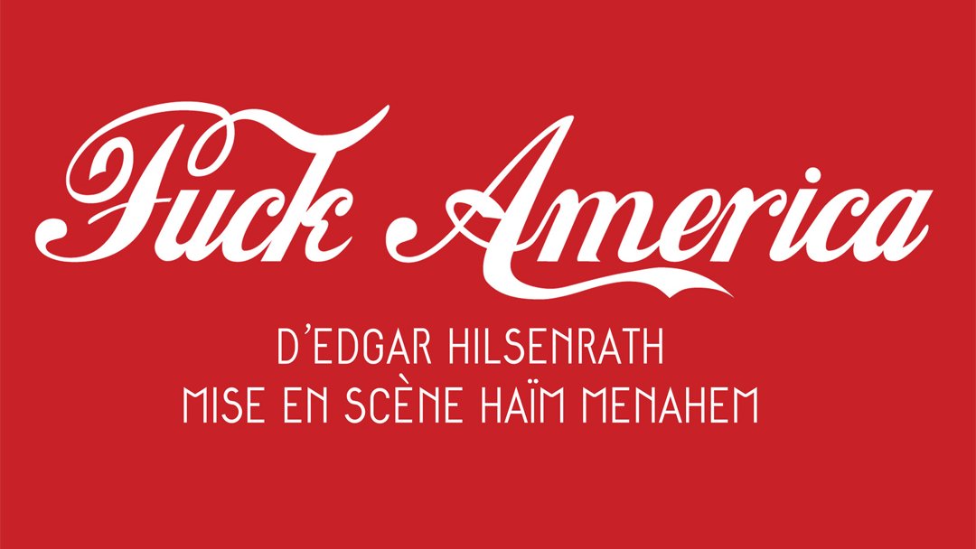 [SPECTACLE]
Lancement du temps fort de Juin ! J-1 🥳🥳🥳
du 08 au11 juin le Théâtre Joliette (re)présente théâtre - FUCK AMERICA, un spectacle décoiffant et jubilatoire de Haïm Menahem !
infos &amp; réservation bit.ly/3ge2Oa3