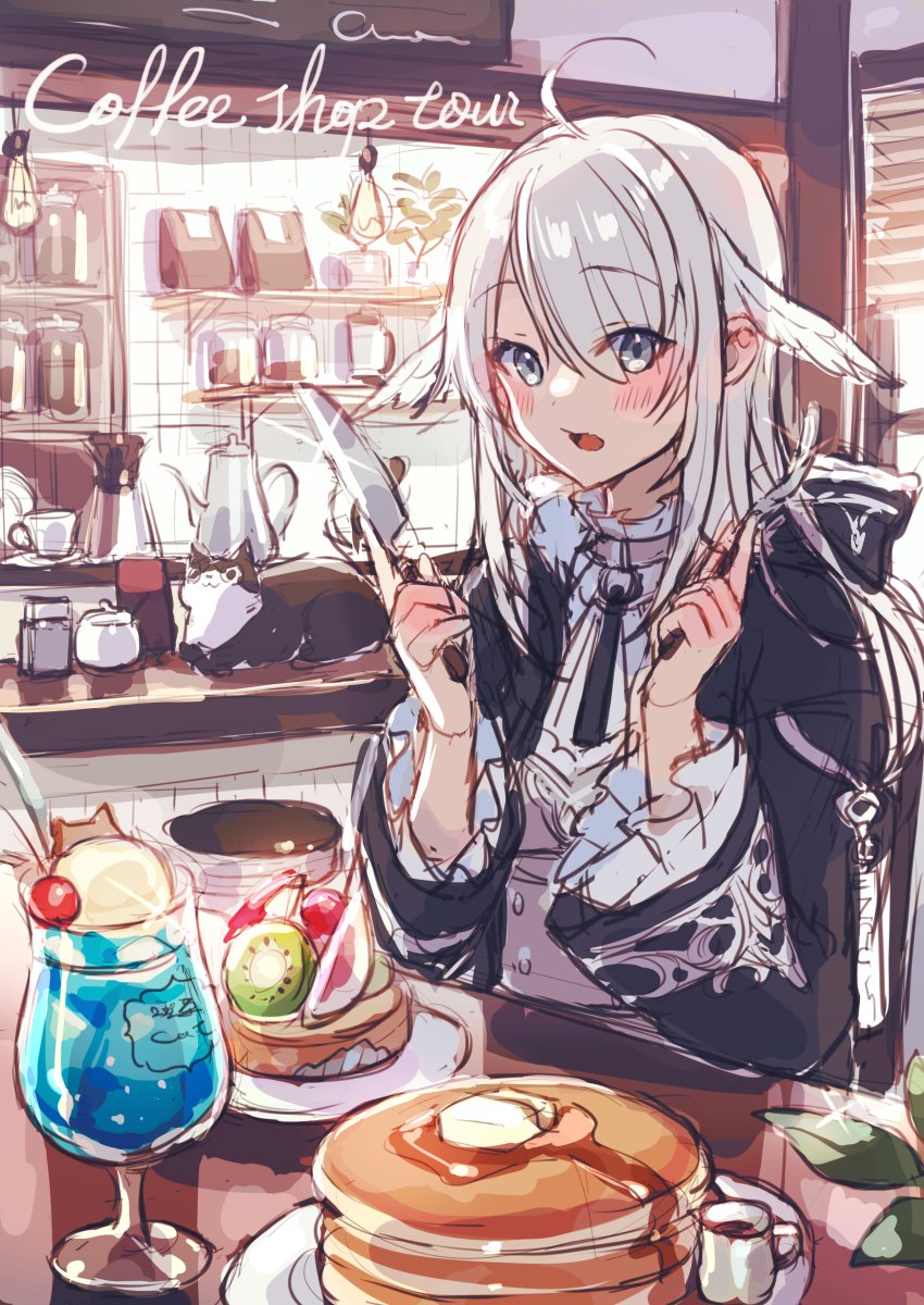 「senga 」|すざく＠２月１０日発売！『天空の異世界ビストロ店』のイラスト