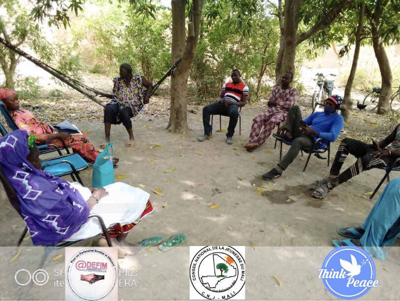 Thinkpeacesahel's tweet photo. Nous sommes fiers de la tenue des rencontres mensuelles des observatoires communautaires de Kayes, Koulikoro, segou, Mopti, Gao & Kidal pour échanger sur la situation sécuritaire et les tensions au sein desdites communautés.
@theGCERF #ADEFIM #CNJMALI #Buildingpeace https://t.co/1nY9iuQigv