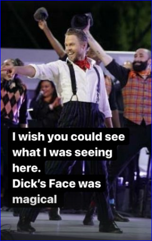 LinzeyReed's tweet photo. Very disappointed @CBS that #DVD's tribute was too short for a career of 70 years.  You left out @DerekHough's performance on stage in front of #DVD. Would have loved to have seen his reaction! Derek was thrilled! Please put the footage on #YouTube.  Please RT if you agree! https://t.co/XAV8eBG7bm