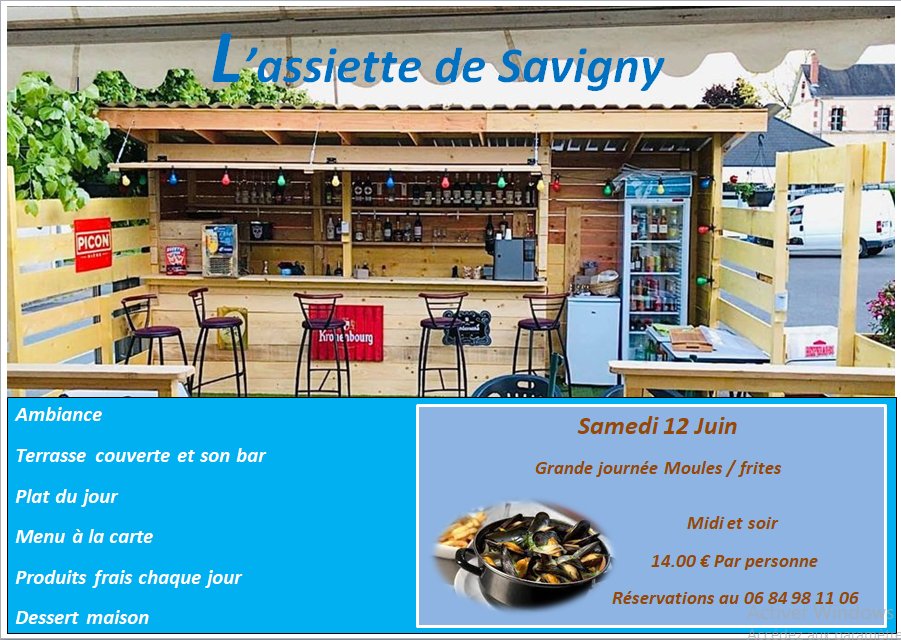 EnSavigny's tweet photo. Restaurant L'assiette de Savigny https://t.co/BHzK0Bjvu7