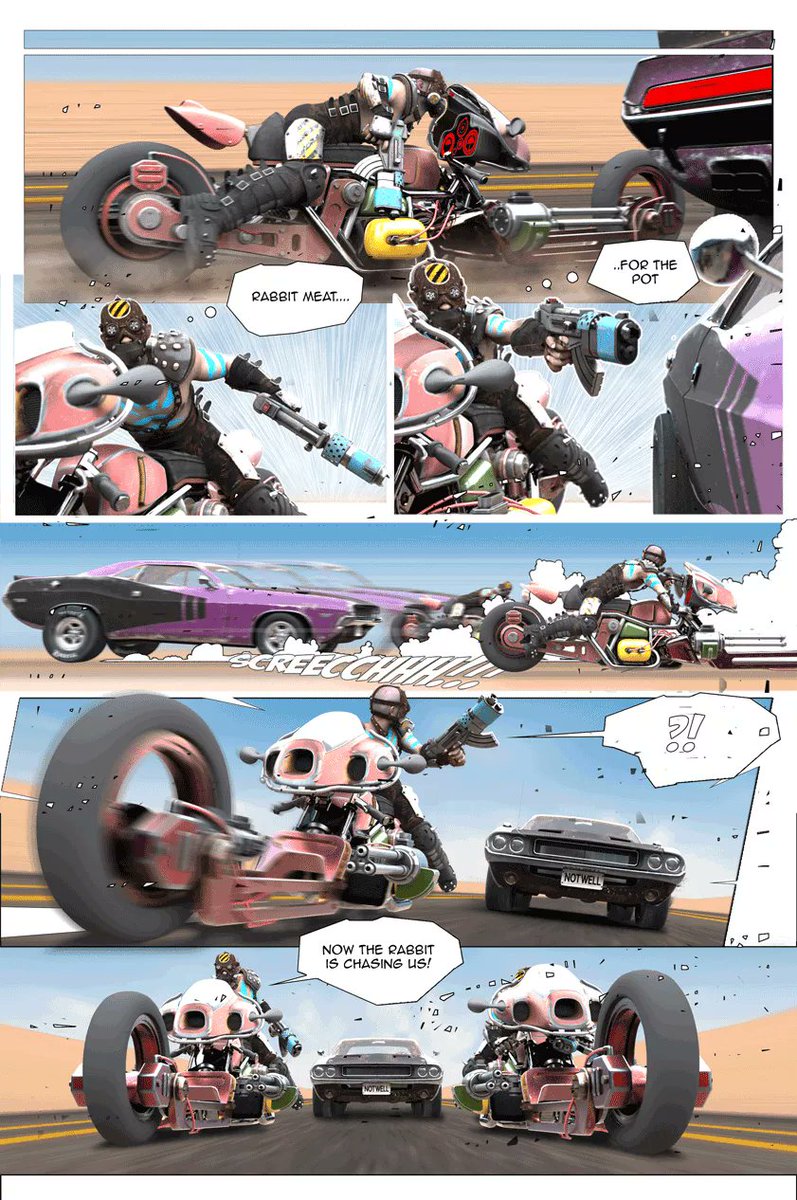 NftDean's tweet photo. Death Metal cats - a funny look at the death metal genre through the eyes of our beloved pets. -read and listen to their album at https://t.co/PfbQAFcpx4 #furryart #MadMax #cats #comic #webcomic #catmetal #humor #Wastelandwarriors #deathmetalcat #Deathmetal #digtalcomic #funny https://t.co/tcwPPBHDMM
