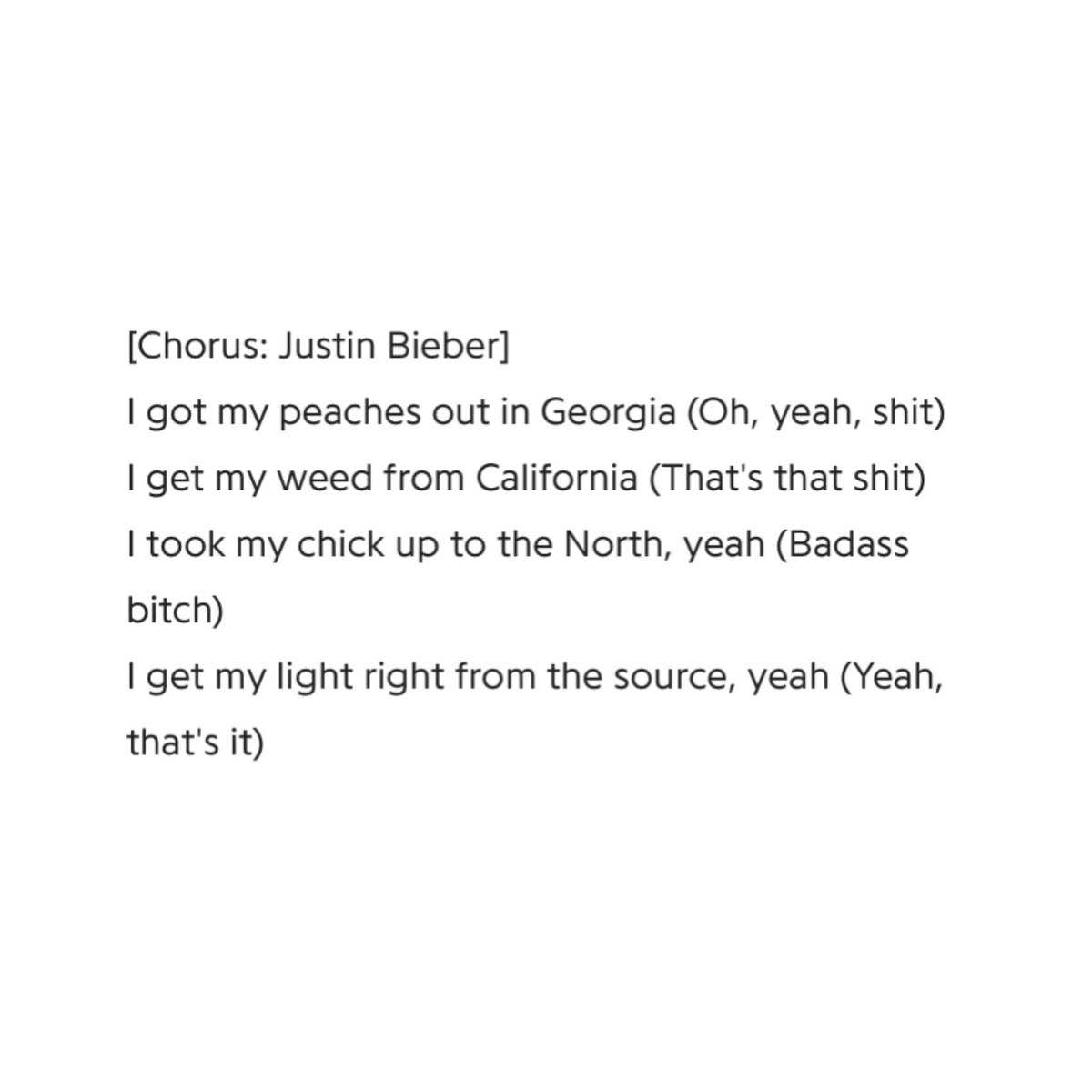 Justin Bieber - Peaches (lyrics) MDProd 