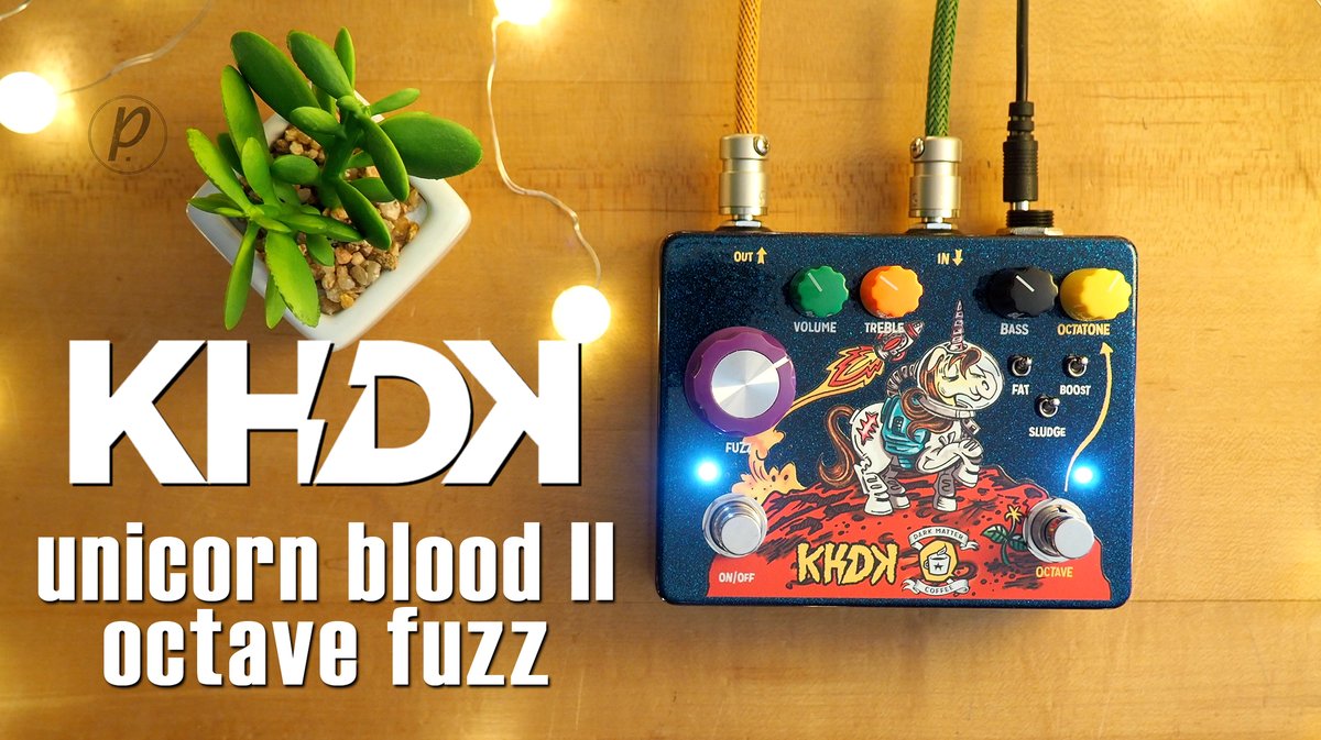 pedaloftheday's tweet photo. NEW DEMO VIDEO: The @KHDKElectronics Unicorn Blood II Octave Fuzz
https://t.co/0KHn6UhK05
#pedaloftheday #effectspedals #pedalsandeffects #khdk @KirkHammett #unicornblood #octave #fuzz https://t.co/K2xkBLlTBF