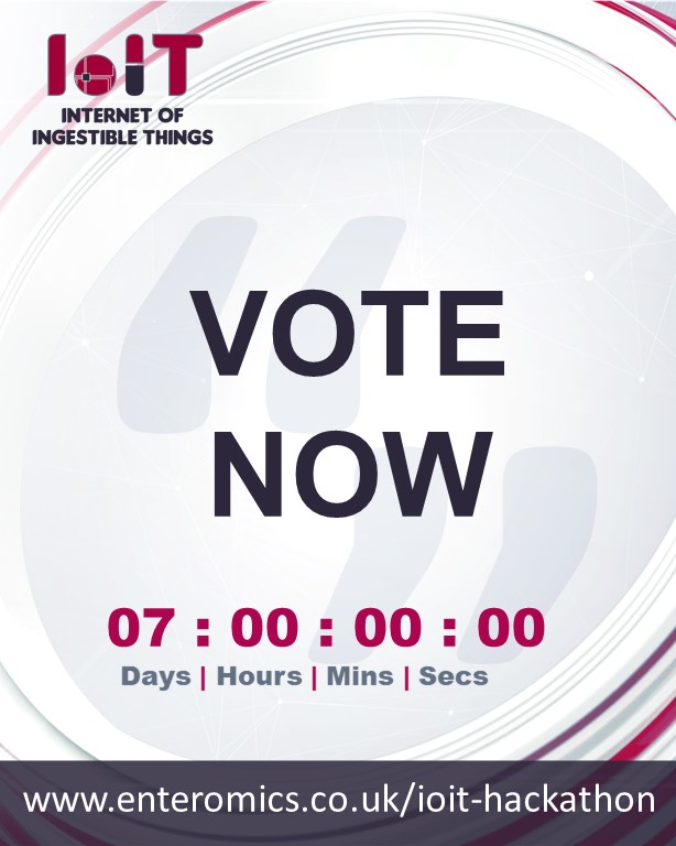 DrMariamElgabry's tweet photo. #IoiTHack ONE MORE WEEK TO VOTE !!!

SUPPORT YOUR FAVORITE TEAM
BY LIKING, COMMENTING &amp;SHARING
THEIR VIDEO WITH THEIR HASHTAG

TEAM SMARTRACE #IoiTHack1
https://t.co/BOLenHK8fX

TEAM BiotAI #IoiTHack2
https://t.co/76tXMe3VCr

TEAM IBDeactivate #IoiTHack3
https://t.co/nUA357IQci https://t.co/yxpKC2RCZk