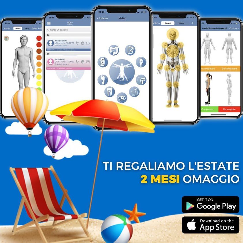 osteopostural's tweet photo. OSTEOPOSTURAL
Abbonati entro il 15/06/2021 per aderire alla promozione!
Nuova grafica per osteopostural, disponibile su App Store e Google play anche in Inglese. Anche in Inglese, Portoghese e Spagnolo.

#osteopostural #appstore #osteópata #osteopathie 
#osteopatiriconosciuti https://t.co/05LeQ0p9cA
