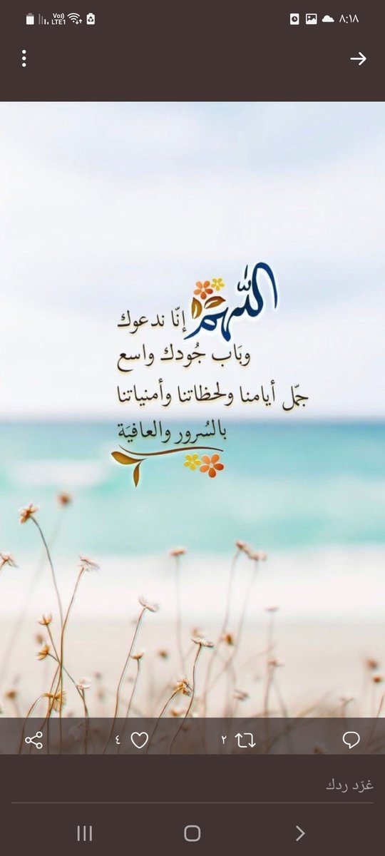 Ber_Aff's tweet photo. الصباح حكاية تتكرر كل يوم ولكن بشكل مختلف لتخبرنا أن الحياة تتجدد.
 صباح الخير للجميع 🌹 https://t.co/M34Hw4gGrE