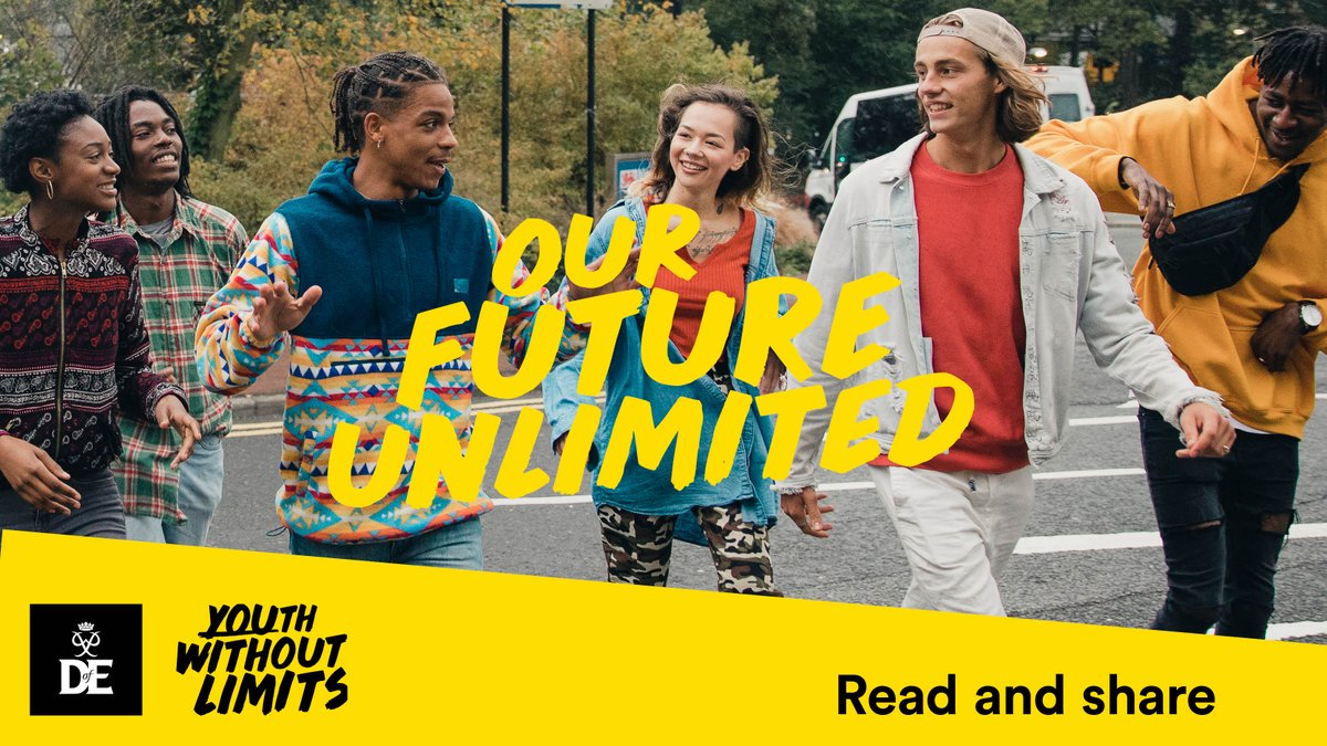 DofESouthWest's tweet image. Today #DofE launches ‘Our Future, Unlimited: A Youth Manifesto for COVID Recovery’ developed by and for young people; we asked what they care about most to help them feel limitless. Read all about the change they want to see happen! dofe.org/youthmanifesto #ListenWithoutLimits