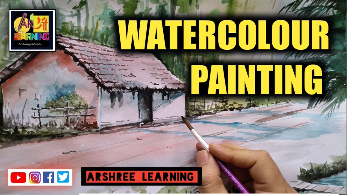 ArshreeLearning's tweet photo. https://t.co/sHNrC0ZN69
Click and watch the video on
Water Colours Painting . How to draw a realistic landscape. Watercolour Tutorial
#art #artwork #arshreelearning #artistchallenge https://t.co/c0ij2pvcg9